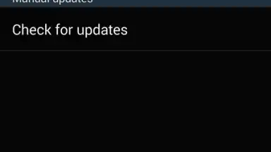 Samsung Security Policy Update screenshot 1