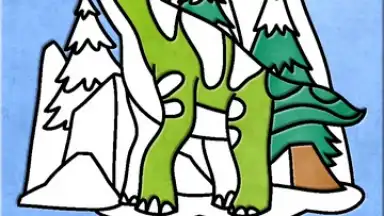 Dino Coloring Game screenshot 8