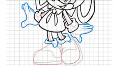 How To Draw The Blue Hedgehog screenshot 6