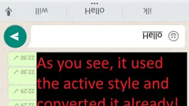 Upside Down Chat+ screenshot 10