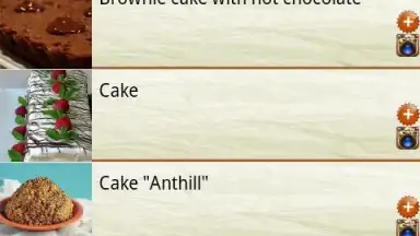 Cake recipes screenshot 3