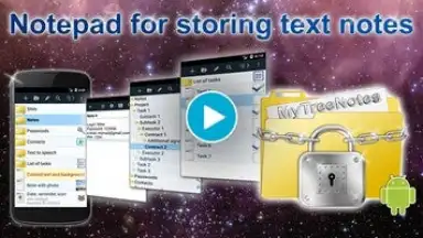 MyTreeNotes - Notepad (with folders) screenshot 2
