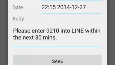 SMS Editor screenshot 2