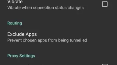 PsiPhon screenshot 2