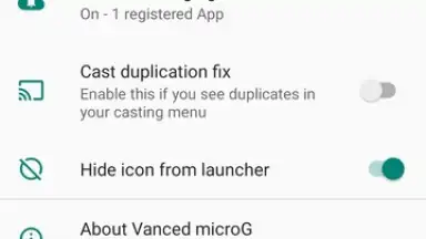 Vanced microG screenshot 2