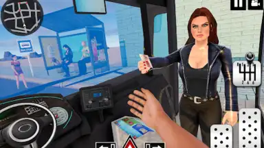 Coach Bus Driving - Bus Games screenshot 5