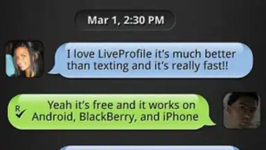 LiveProfile screenshot 1