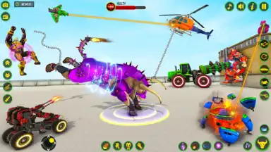 Bull Robot Car Game: Robot Game screenshot 4