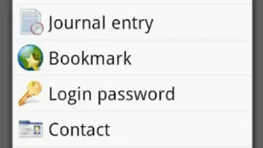B-Folders Password Manager screenshot 1