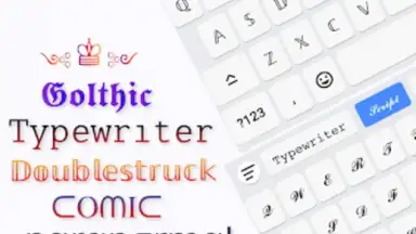 Fonts Aa - Keyboard Fonts Art screenshot 8