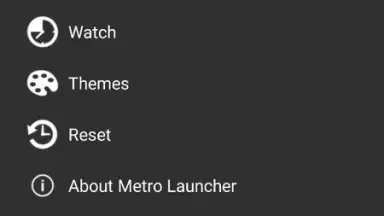 Metro Launcher 10 screenshot 4