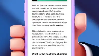 Spacebar Counter screenshot 2