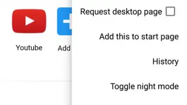 B Browser screenshot 9