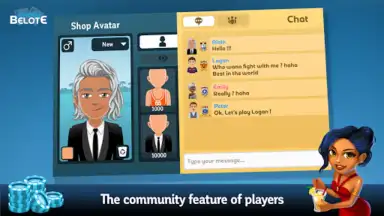 Belote en ligne screenshot 12