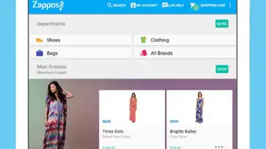 Zappos screenshot 9