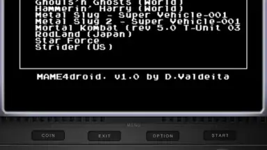 MAME4droid screenshot 3