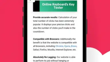 Keyboard Counter screenshot 1