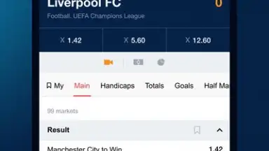 Marathonbet screenshot 1