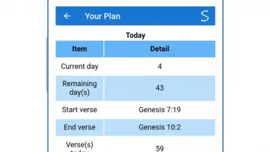 Bible Plan screenshot 1