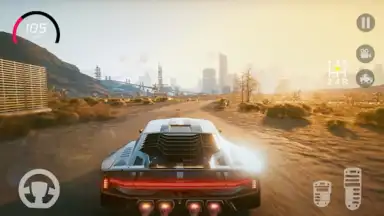 Fast Grand Car Driving Sim 3d screenshot 3