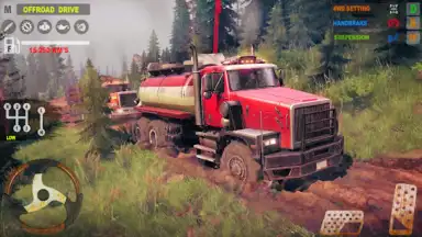 Offroad Mudrunner Games 3D screenshot 1
