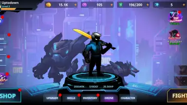 Cyber Fighters screenshot 2