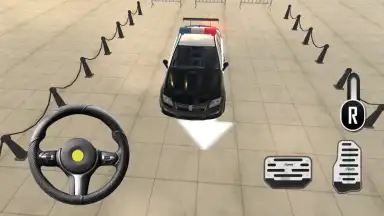 Police Car Parking Simulator screenshot 2