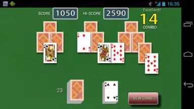 Tri Peaks Solitaire screenshot 1