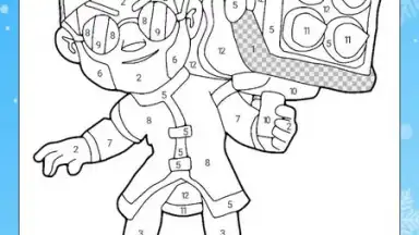 Coloring Brawl Stars screenshot 5
