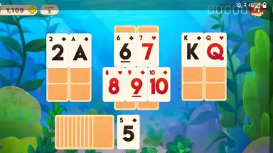 Undersea Solitaire Tripeaks screenshot 6