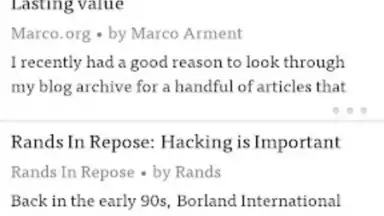 Instapaper screenshot 2