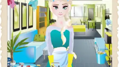 Gina-House Cleaning Games screenshot 2