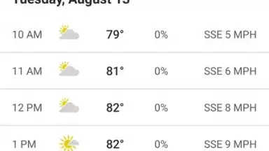 The Weather Channel screenshot 1