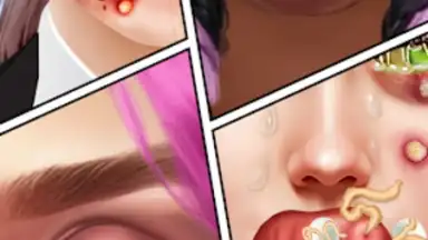 ASMR Doctor Makeup Salon games screenshot 6