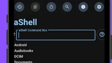 aShell screenshot 2