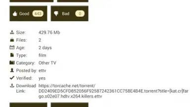 KickassTorrents App screenshot 5