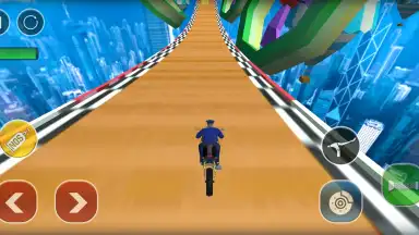 Police Bike Stunts Games screenshot 9