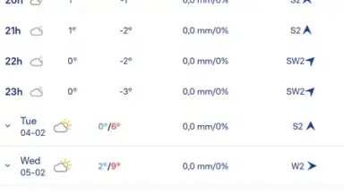Buienradar screenshot 2
