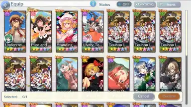 Touhou LostWord screenshot 8