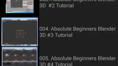 Blender Tutorials screenshot 2