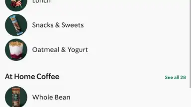 Starbucks screenshot 19
