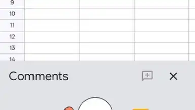 Google Sheets screenshot 17