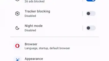 Opera Browser screenshot 4