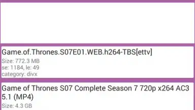 Laura Android's Best Torrent Search screenshot 1