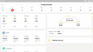 Yandex.Weather screenshot 3