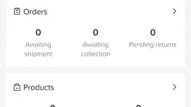 TikTok Shop Seller Center screenshot 1