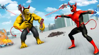 Spider Rope Hero - Flying Hero screenshot 2