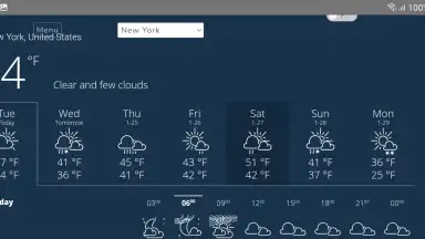 SSuite Dune Weather App screenshot 2