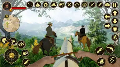 West Cowboy Games Horse Riding screenshot 8
