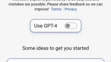 Microsoft Copilot screenshot 1